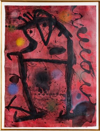 Etching Miró -  Grans Rupestres VIIm/ Large Cave Paintings VII
