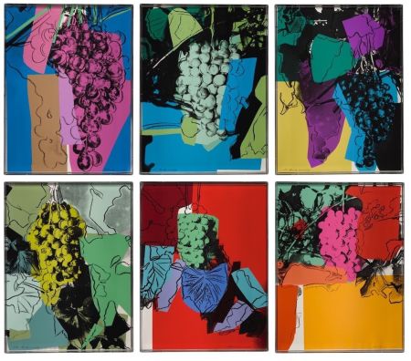 Screenprint Warhol - Grapes Complete Portfolio