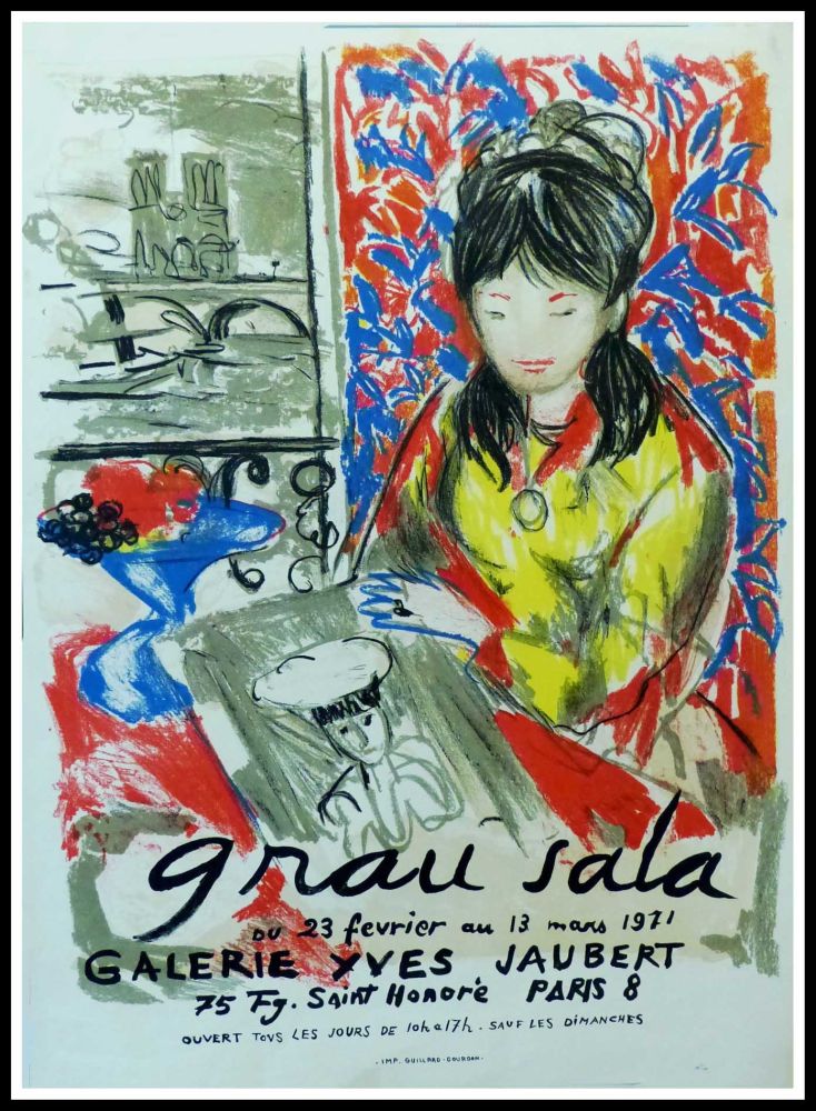 Poster Grau Sala - GRAU SALA GALERIE YVES JAUBERT