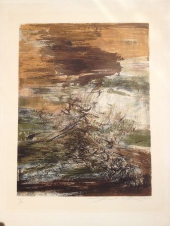 Etching And Aquatint Zao - Gravure 160