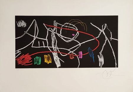 Etching Miró - Gravure pour une exposition