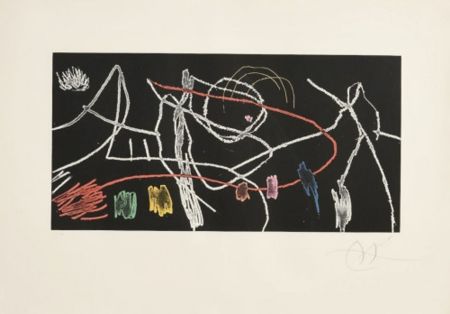Etching And Aquatint Miró - Gravures Pour Une Exposition