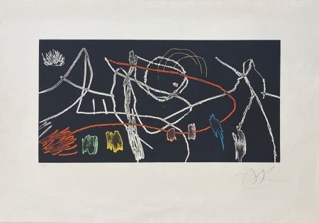Etching And Aquatint Miró - Gravures pour une exposition 