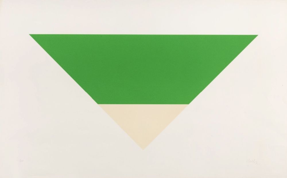 Lithograph Kelly - Green/White