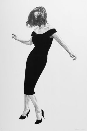 Lithograph Longo - Gretchen