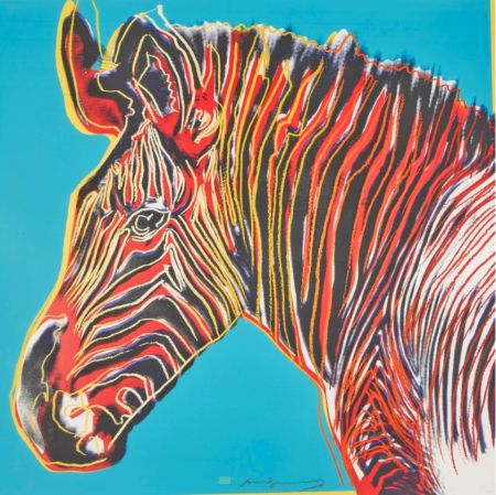 Screenprint Warhol - Grevys Zebra (FS II.300)