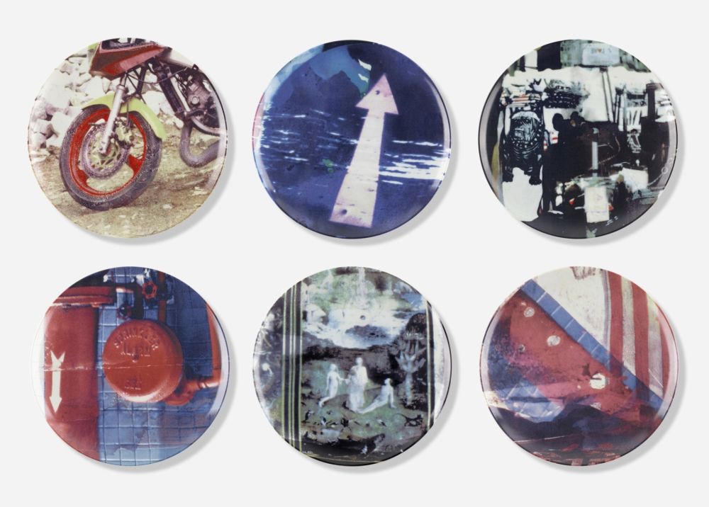 Screenprint Rauschenberg - Guggenheim Museum Retrospective Plates