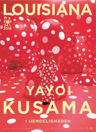 Poster Kusama - Guidepost to the new space