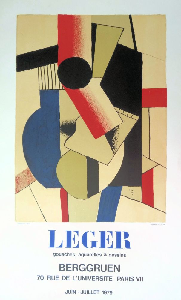 Illustrated Book Leger - Guitare cubiste