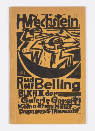 Illustrated Book Pechstein - H. M. Pechstein und Rudolf Belling. Buch III der Galerie Goyert
