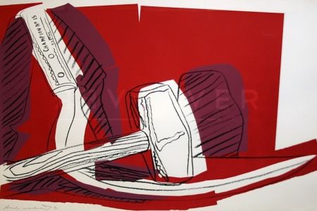 Screenprint Warhol - Hammer and Sickle (FS II.162)