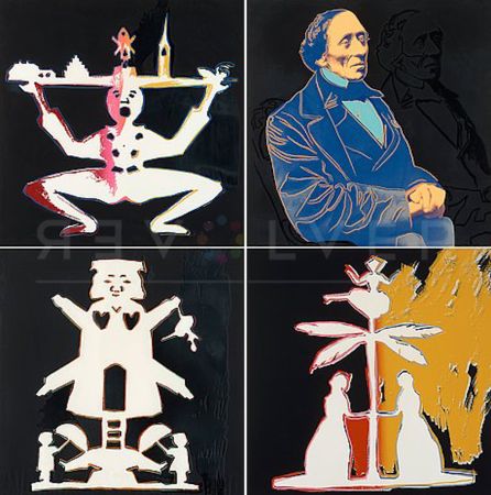 Screenprint Warhol - Hans Christian Andersen Complete Suite (FS II.398-II.401)