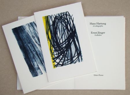 Illustrated Book Hartung - Hans Hartung 6 Lithografien & Ernst Jünger Gedanken