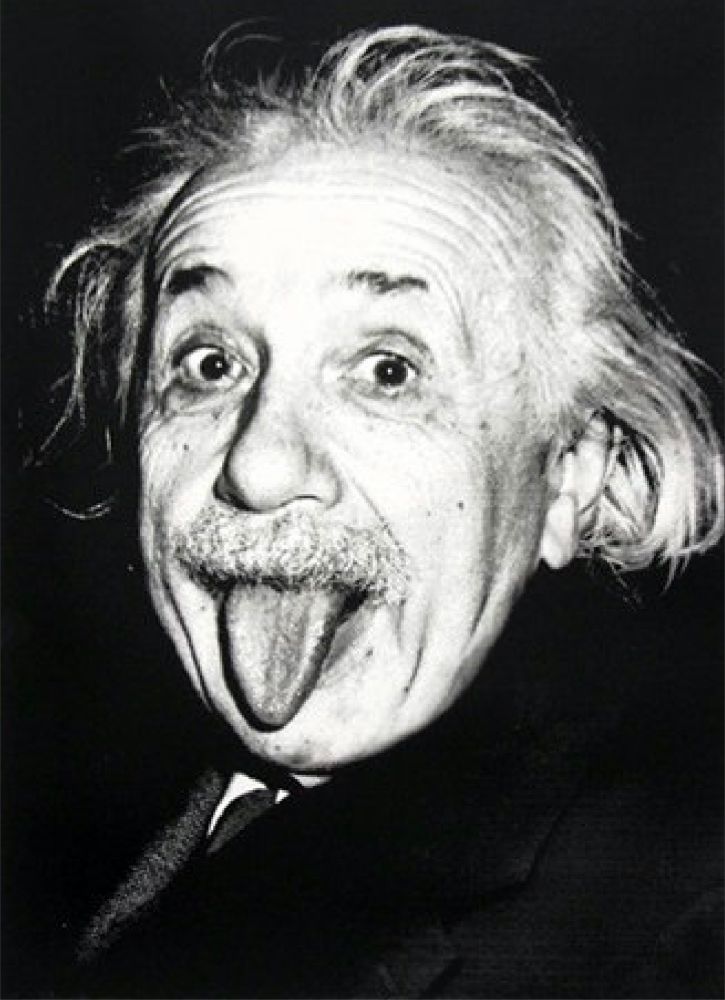 Screenprint Mr Brainwash - Happy birthday Einstein