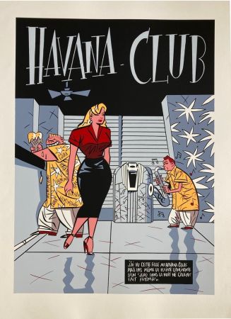 Screenprint Clerc - Havana Club