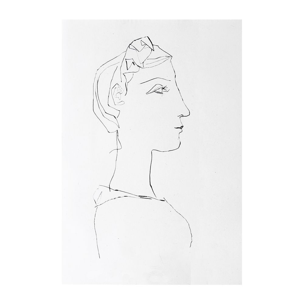 Etching Picasso - Head of a Woman in Profile
