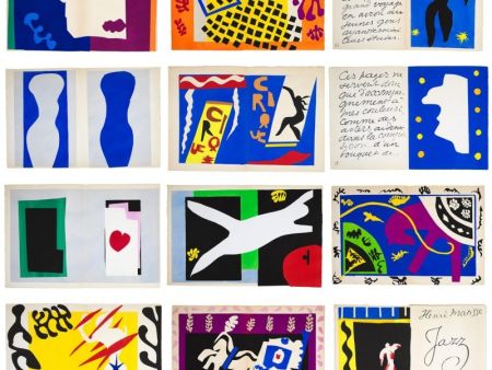 Illustrated Book Matisse - Henri MATISSE, Jazz, New York 1983, Andee Brasilier