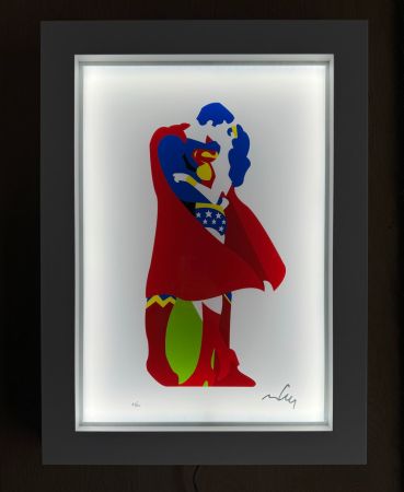 Screenprint Lodola - Heroes in love (PVC)