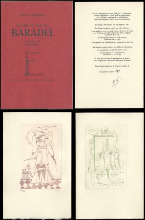 Illustrated Book Camacho  - Hervé Delabare : Les dits du sire de BARADEL. Eaux-fortes de Camacho (1968).