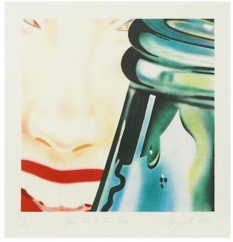 Lithograph Rosenquist - Hey! Let's go for a ride