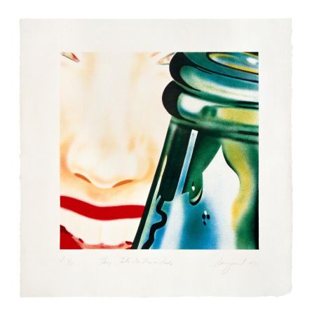 Lithograph Rosenquist - Hey Lets Go For A Ride
