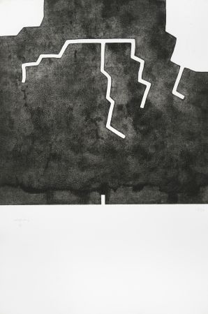 Etching Chillida - Hildokatu III 