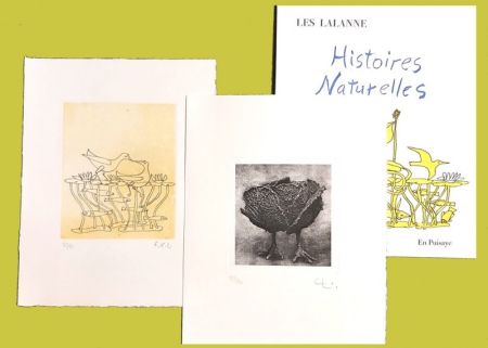 Illustrated Book Lalanne - HISTOIRES NATURELLES, CHOUPATTE + En Puisaye