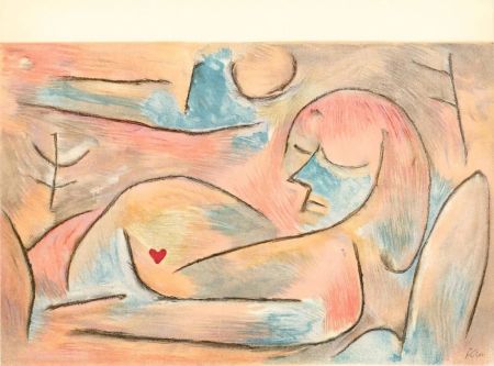 Lithograph Klee - Hiver