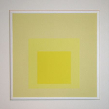 Screenprint Albers - Homage to the Square 