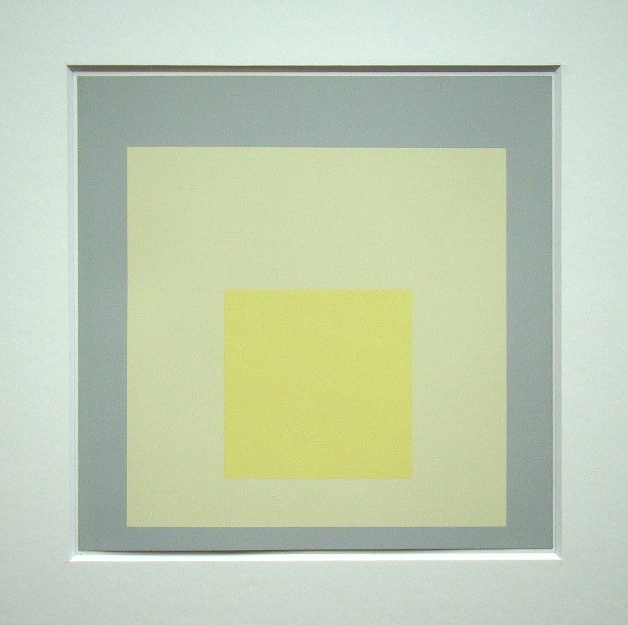 Screenprint Albers - Homage to the Square - Morning Sight