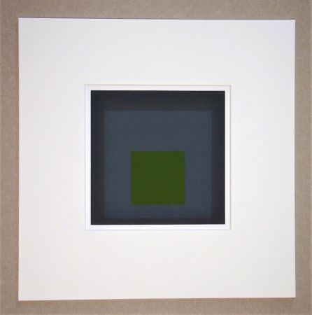 Screenprint Albers - Homage to the Square - Thaw
