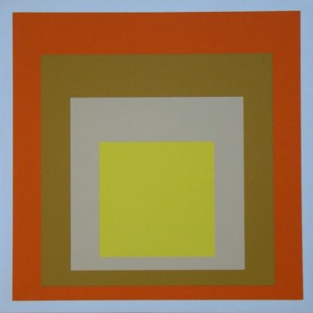 Screenprint Albers - Homage to the Square - Yes Sir, 1955