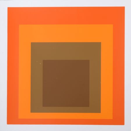 Screenprint Albers - Homage to the Square #1