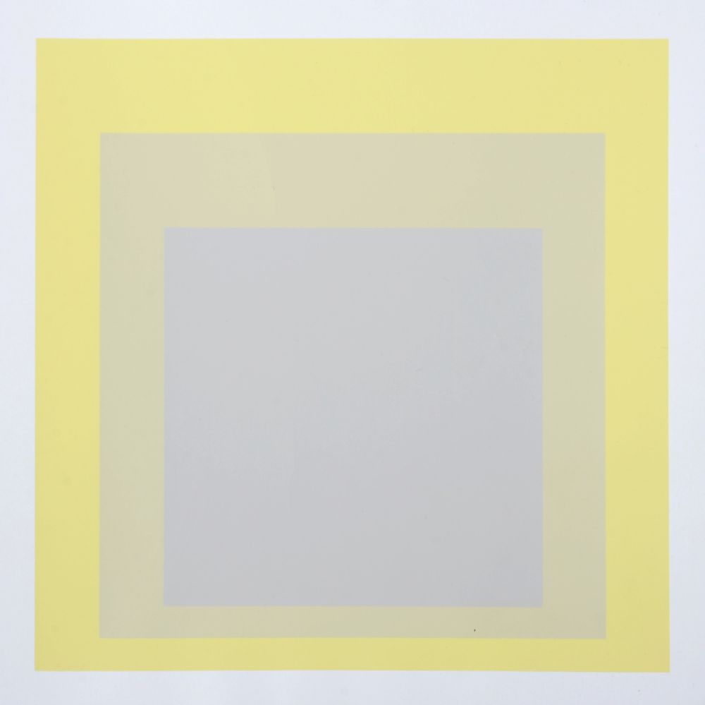 Screenprint Albers - Homage to the Square #4