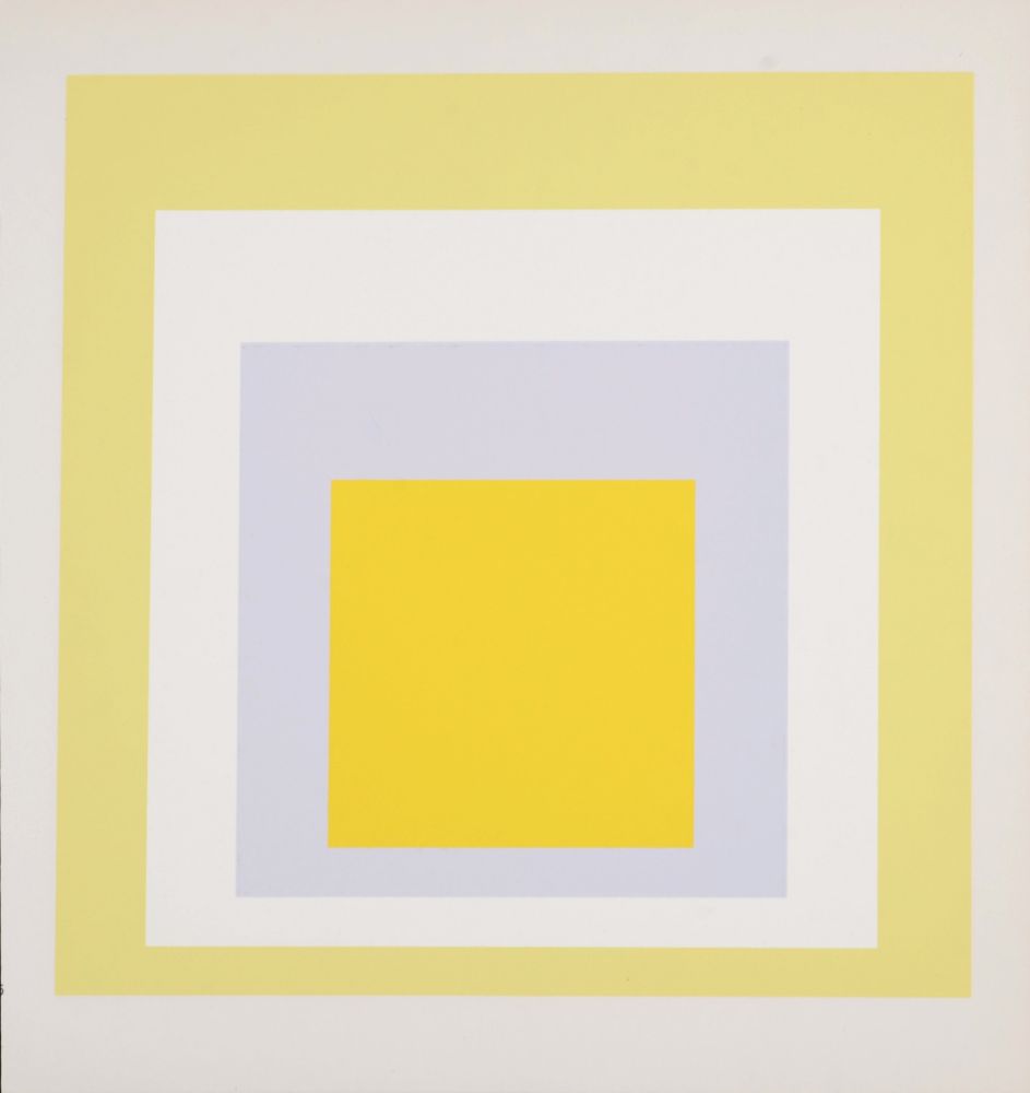Screenprint Albers - Homage To the Square (A), 1971
