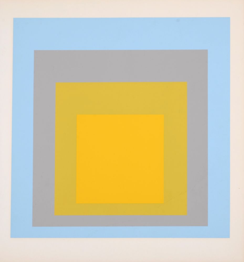 Screenprint Albers - Homage To the Square (F), 1971