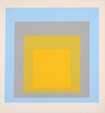 Screenprint Albers - Homage To the Square (F), 1971