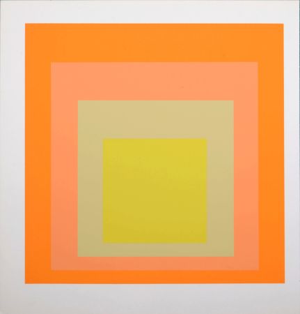 Screenprint Albers - Homage To the Square (G), 1971