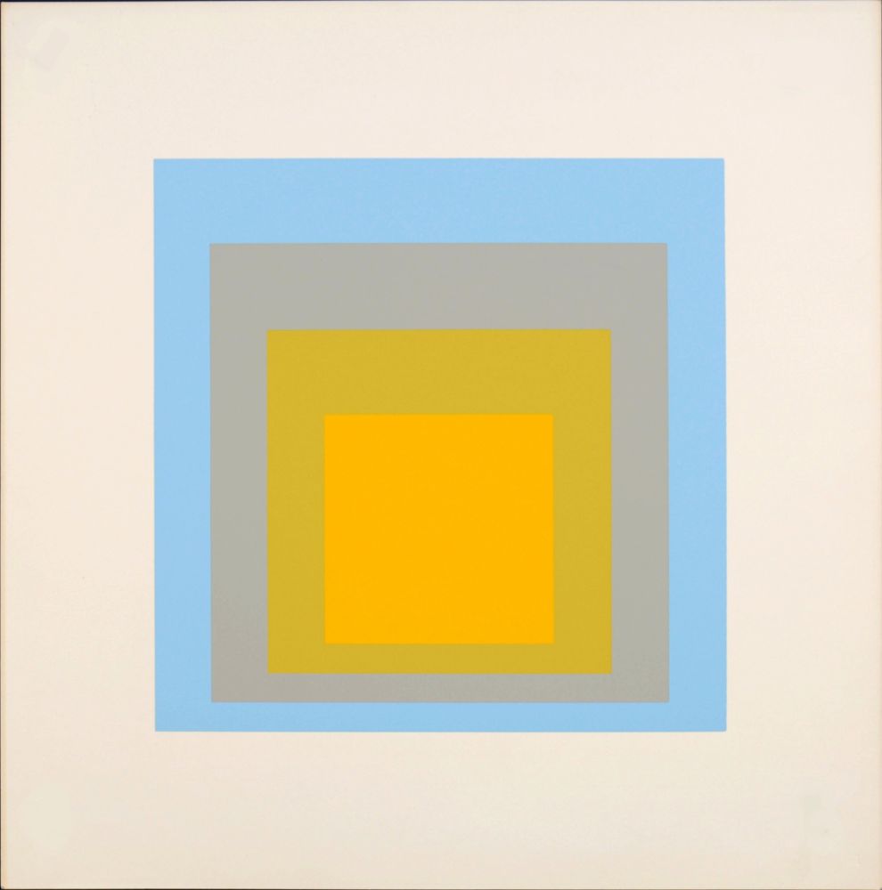Screenprint Albers - Homage to the Square: Ten Works by Josef Albers (#I), 1962