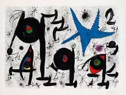Lithograph Miró - Homenaje a Joan Prats