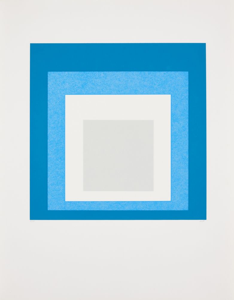 Screenprint Albers - Hommage au carré 