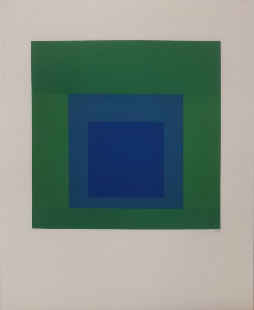 Screenprint Albers - Hommage au Carré 