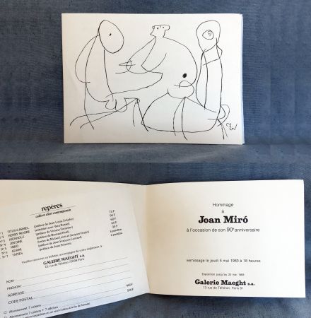 No Technical Miró - HOMMAGE À JOAN MIRO à l'occasion de son 90e anniversaire (1983)