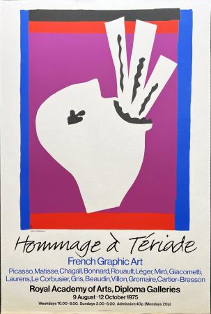 Poster Matisse (After) - HOMMAGE À TÉRIADE -L'Avaleur de sabres (de Jazz) 1975