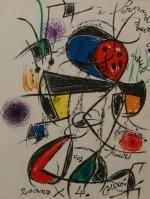 Lithograph Miró - Hommage à Mourlot