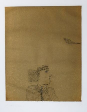 Etching And Aquatint Fassianos - Homme costumé