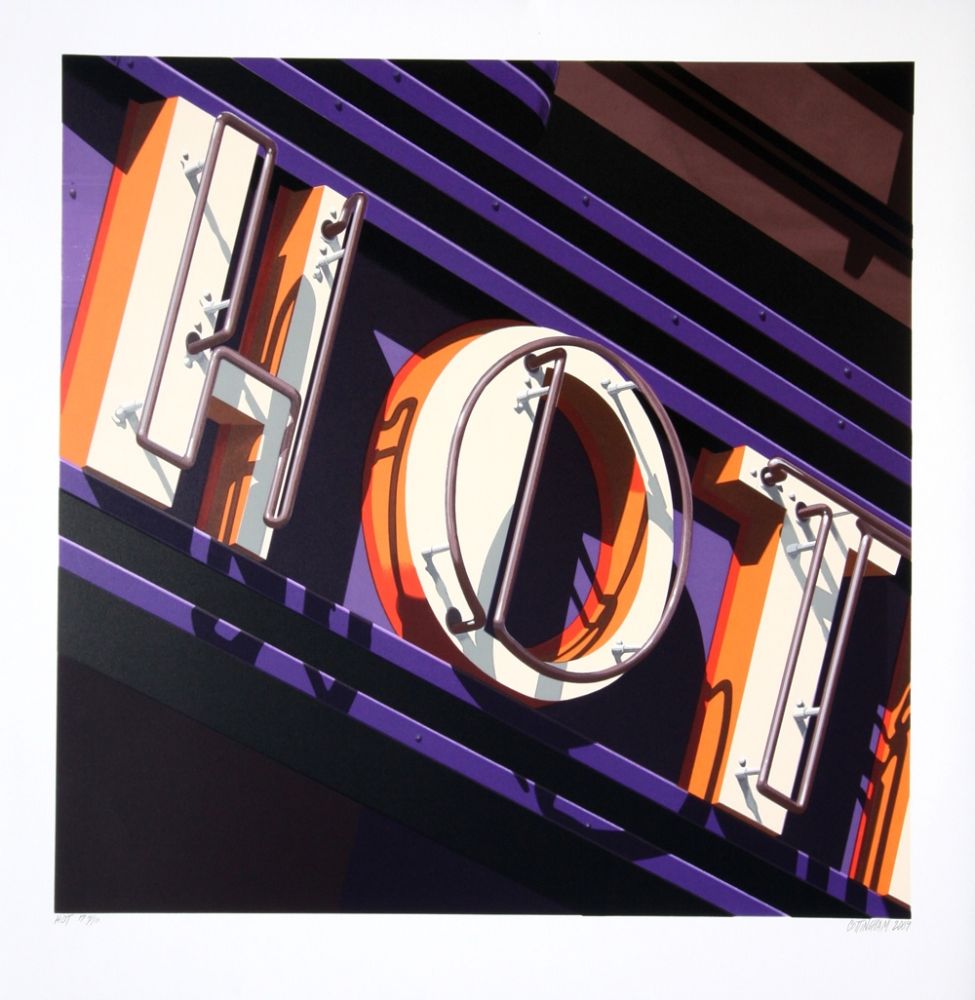 Screenprint Cottingham - Hot