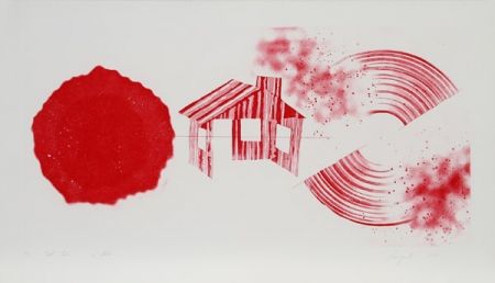 Etching And Aquatint Rosenquist - Hot Lake (2nd State)