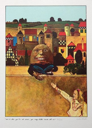 Screenprint Blake - Humpty Dumpty...