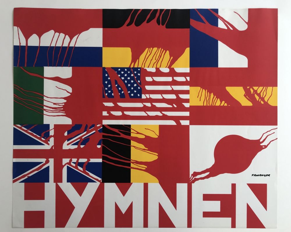 Screenprint Fromanger - Hymnen